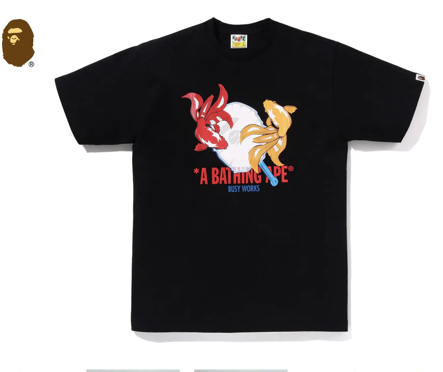 【BAPE夏日祭典限定】0711發售 GOLDFISH SCOOPING TEE