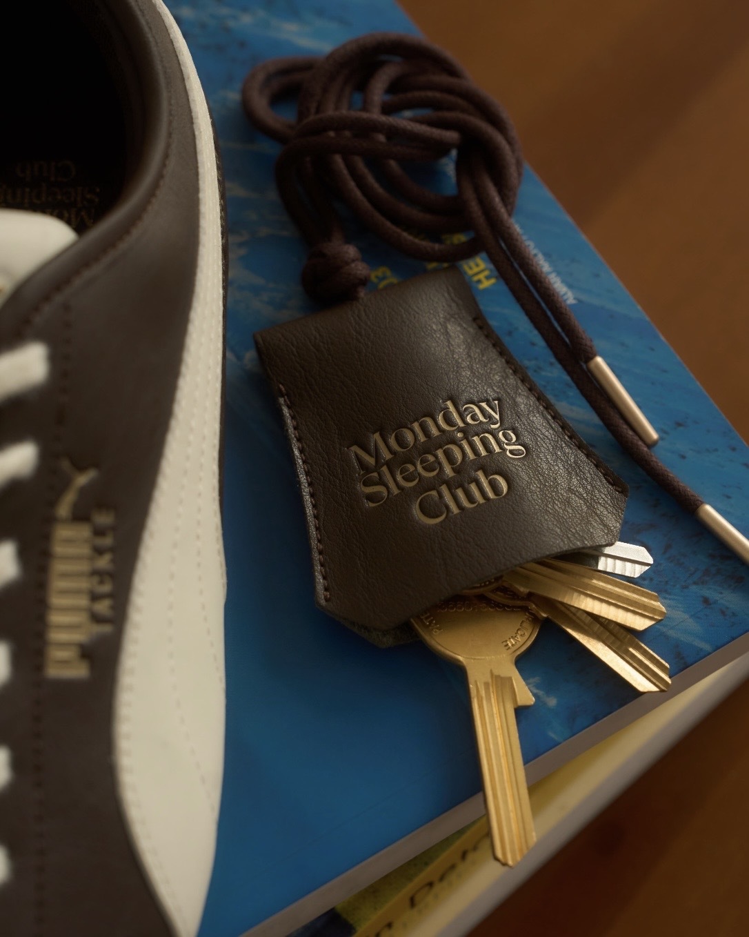 PUMA TACKLE x MONDAY SLEEPING CLUB 巧克力 咖啡 棕色 鞋舌翻蓋 焦糖底 男女鞋 408847-01 / 調貨