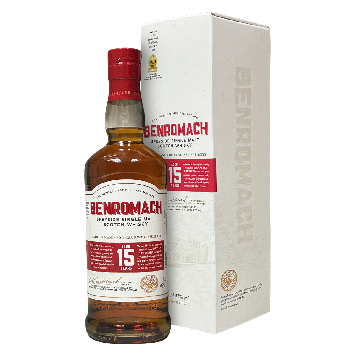 Benromach 15 Years Old 43%