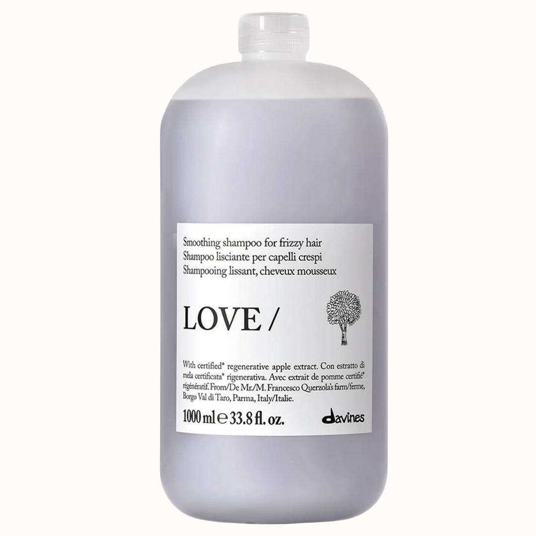 DAVINES - 達芬尼斯 LOVE Smoothing Shampoo 洗頭水(直髮) 1000ML