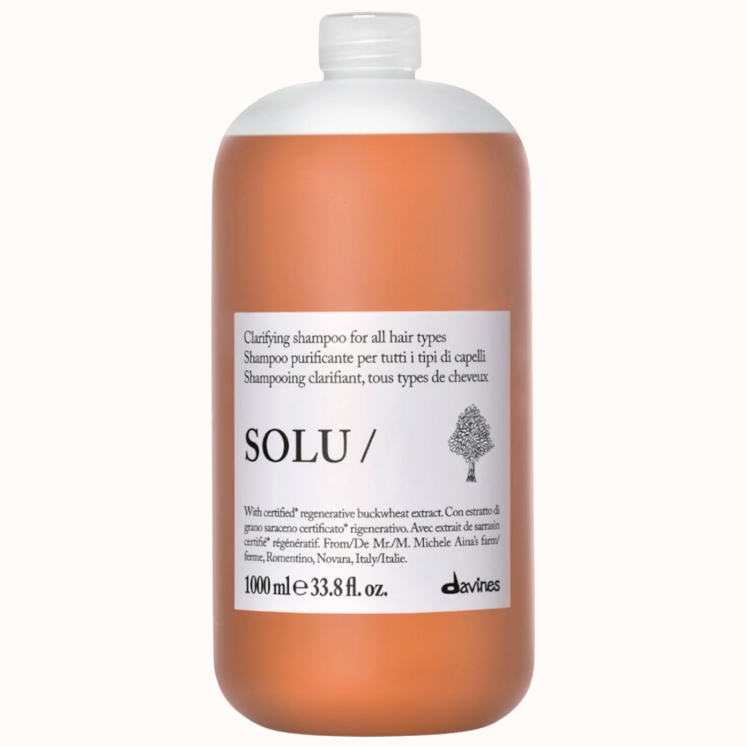 DAVINES - 達芬尼斯 SOLU Shampoo 清爽潔淨洗頭水(油脂過盛髮質) 1000ml