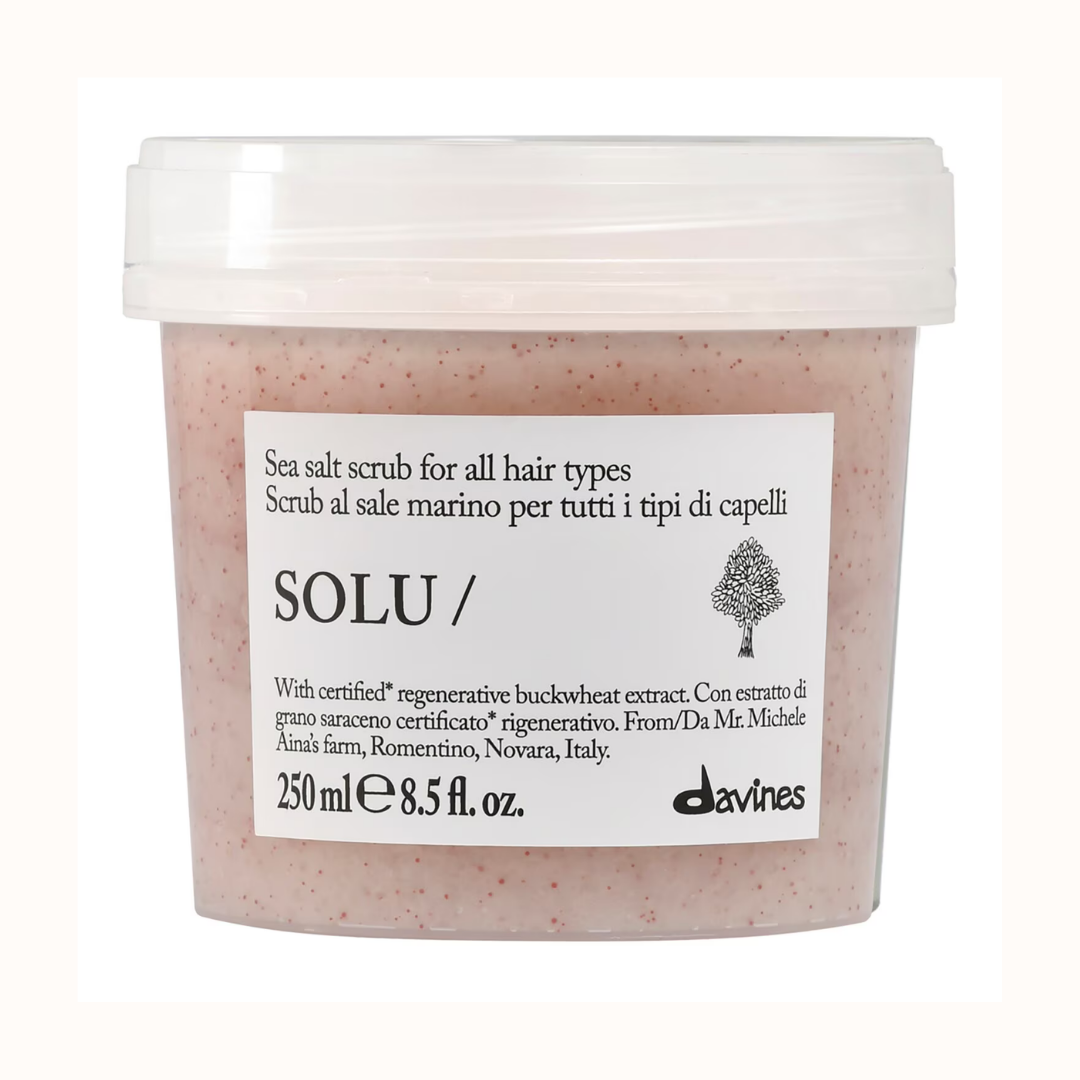 DAVINES - 達芬尼斯 SOLU Sea Salt Scrub Cleanser 海鹽磨砂膏 250g