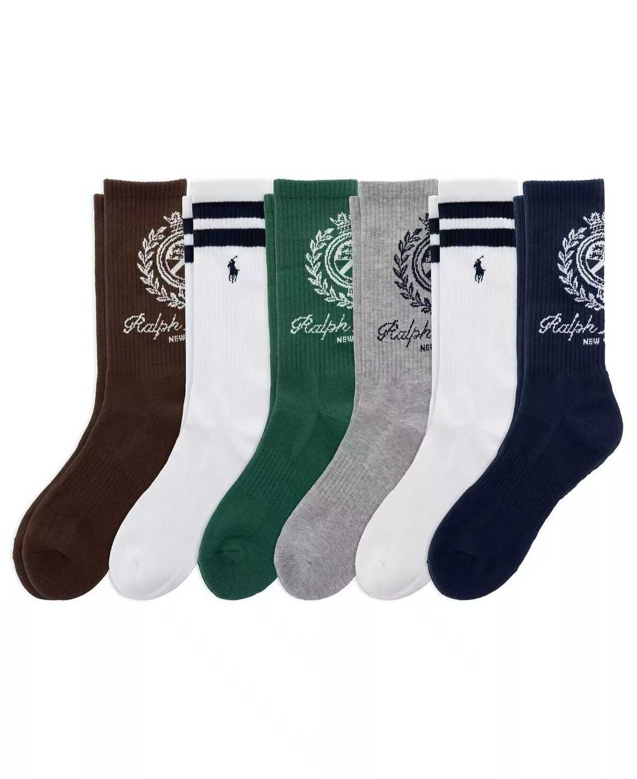 【預購】Polo Ralph Lauren H071030 男裝襪子 6雙裝