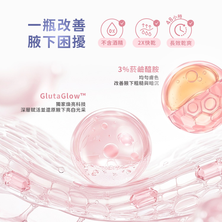 Vaseline凡士林 制汗爽身精華凝乳 45ml 公司貨【AU040】