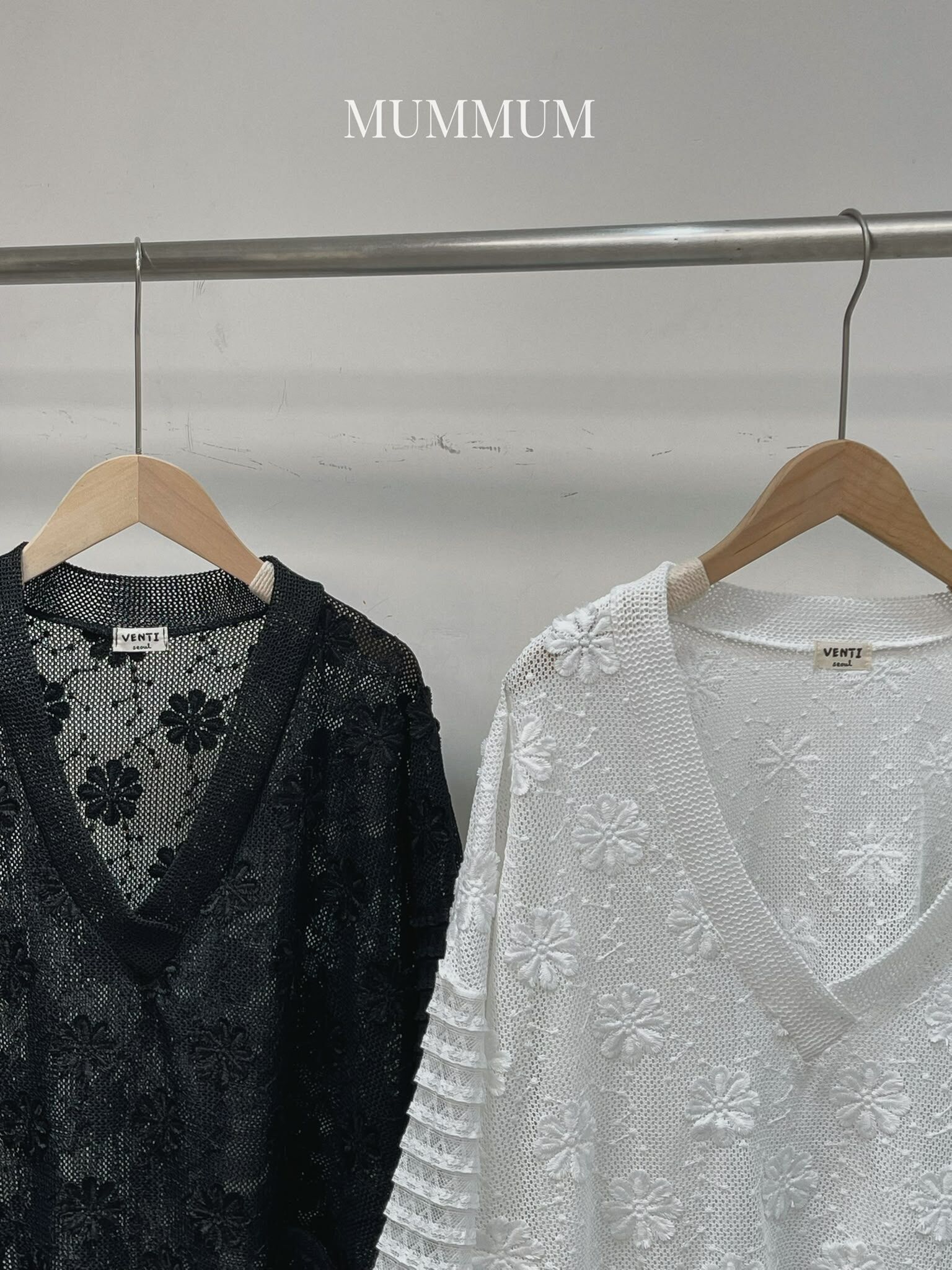 0213444a/溫柔花花鏤空透視上衣 54/54/28