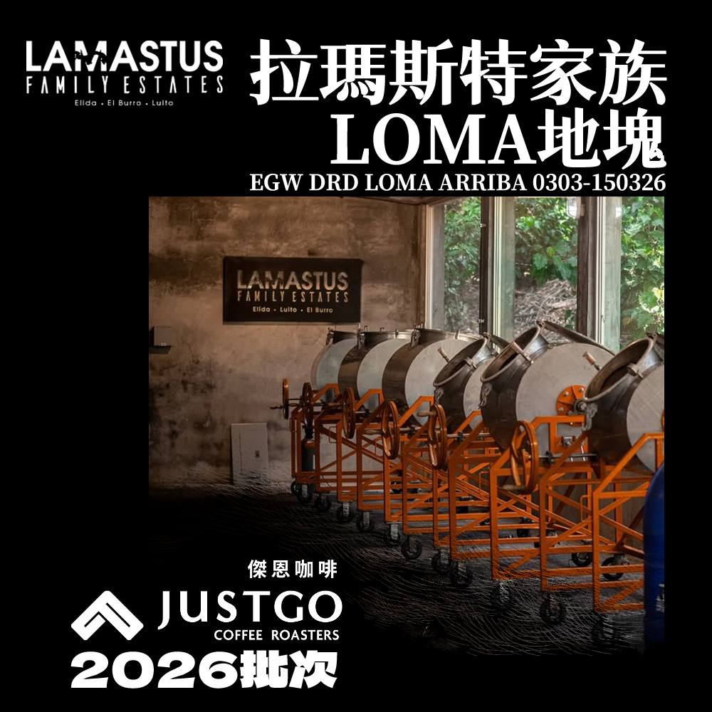 [生豆] 拉瑪斯特家族 LOMA地塊 EGW DRD LOMA ARRIBA 0303-150326（Lot 01）