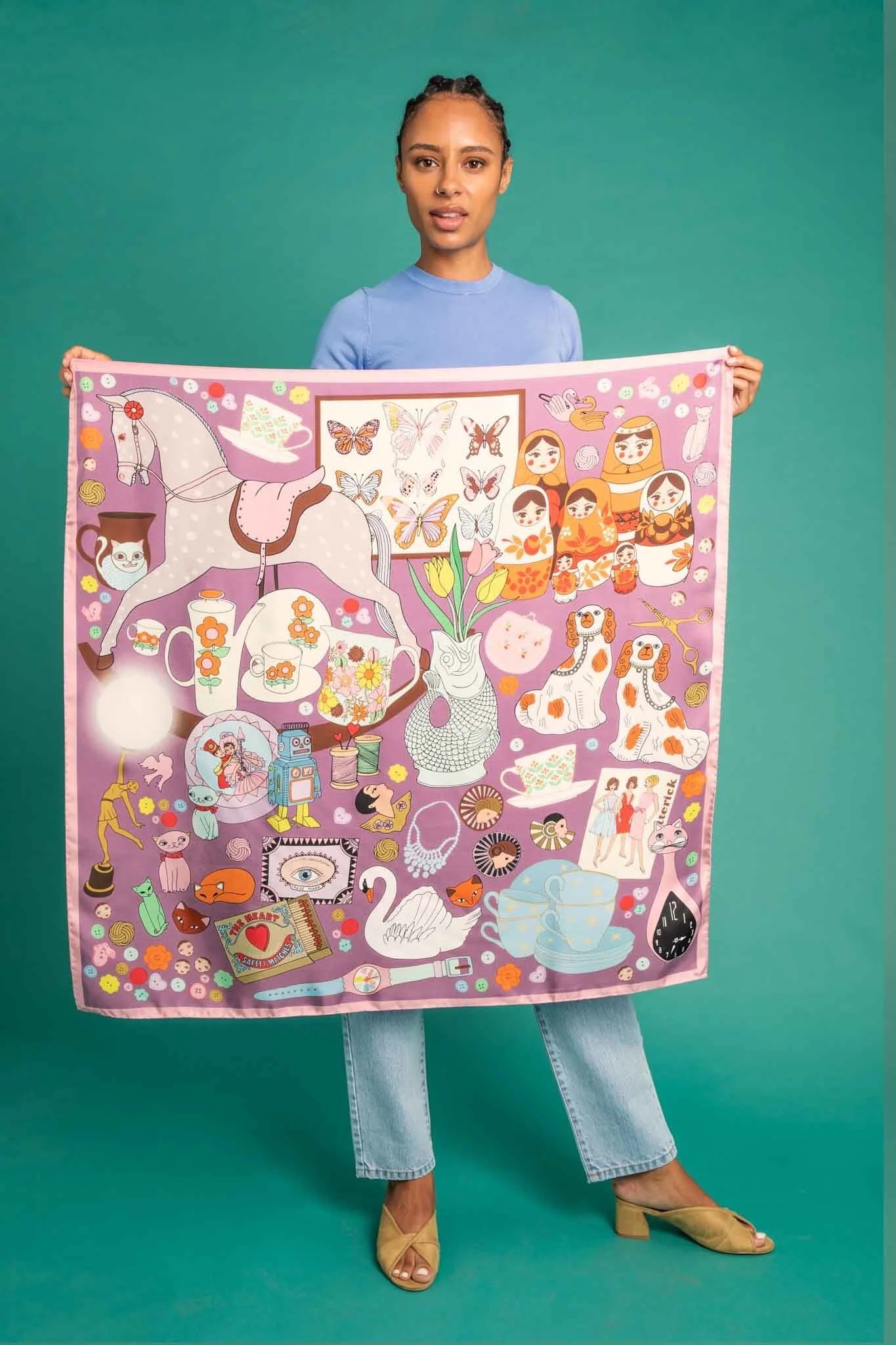 Karen Mabon Silk Scarf - Collector