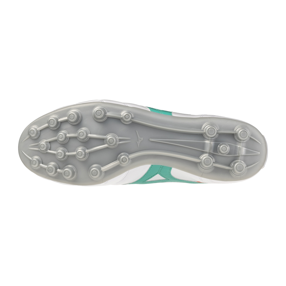 MIZUNO Morelia II Club AG 仿草/草地足球鞋 白綠色