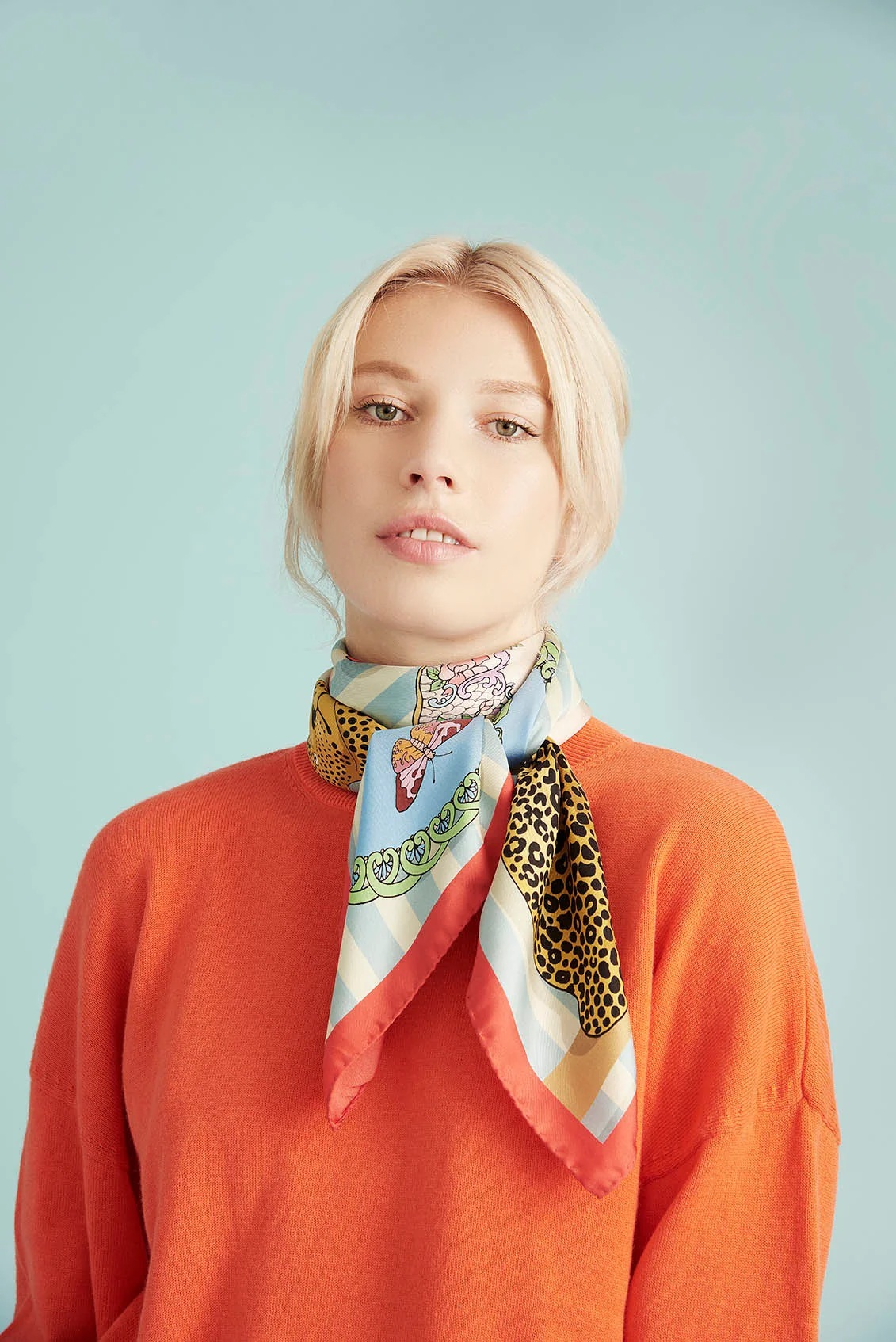 Karen Mabon Silk Scarf Self Life