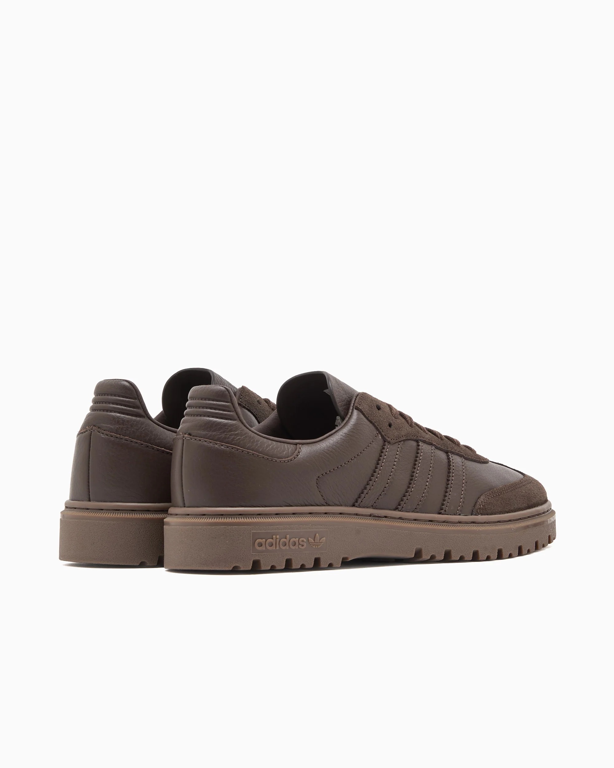 【adidas SAMBA LX FREIZEIT 休閒鞋款 - 皮革咖啡 】