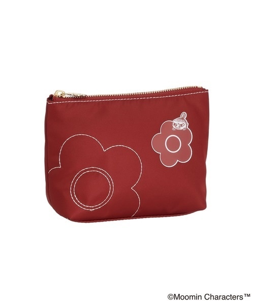 MARY QUANT / MOOMIN x MQ Nylon Boat-Shaped Mini Pouch
