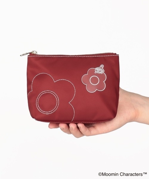 MARY QUANT / MOOMIN x MQ Nylon Boat-Shaped Mini Pouch