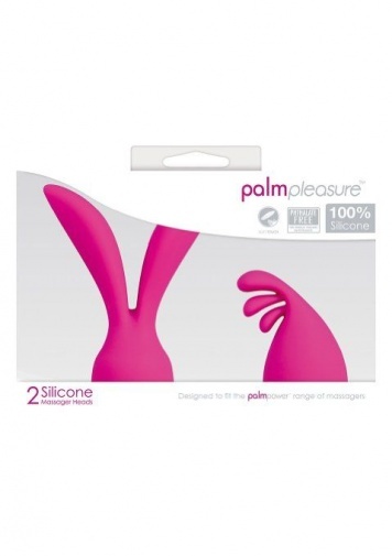 Palmpower Palm Pleasure 魔杖按摩棒專用矽膠頭套 (雙效體驗2件裝)
