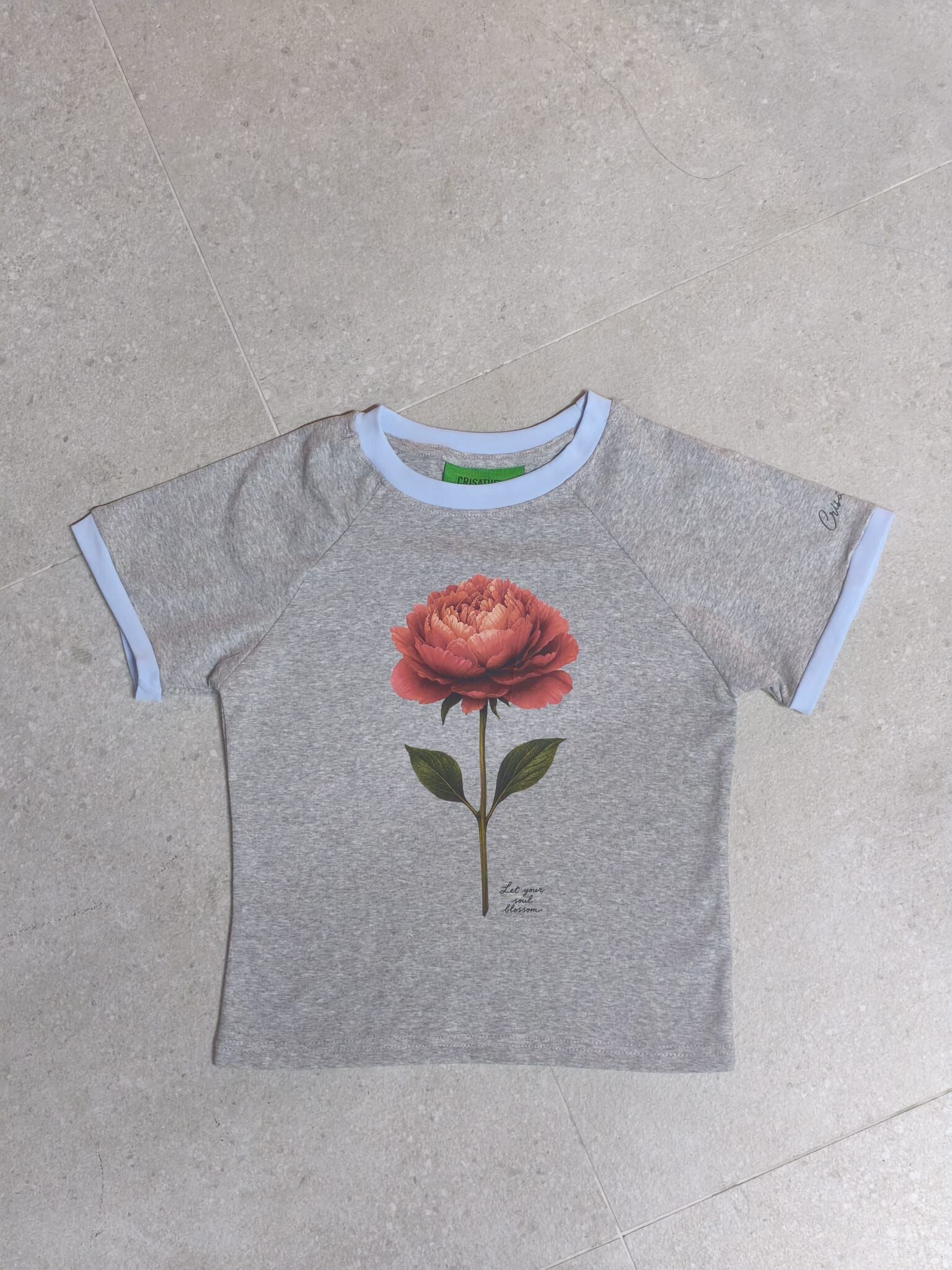 0710CR76-CRISATHENAHK-CLOTHING-*新款*花花短版修身TE（A76）