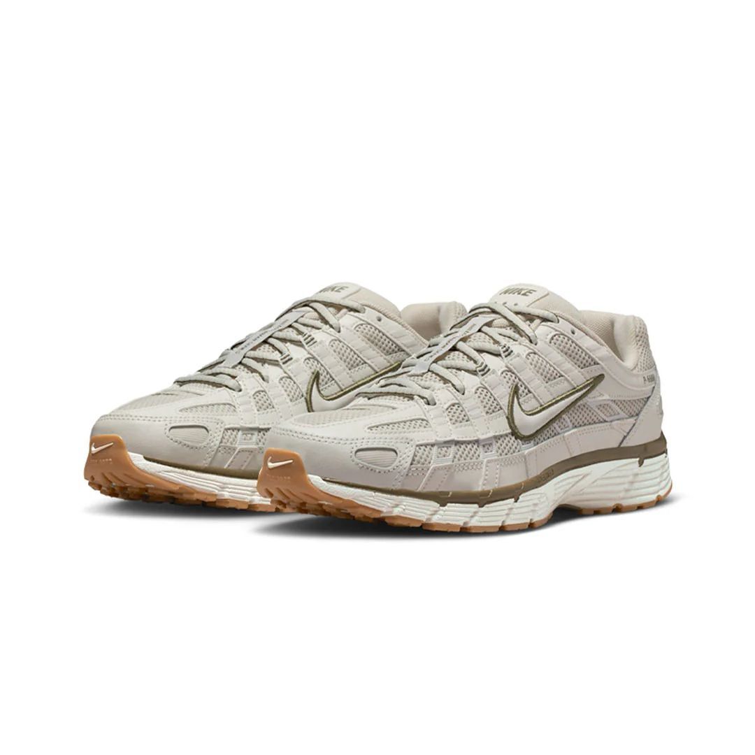 [In-Stock] Nike P-6000 Light Bone Medium Olive Gum (S) │BV1021-016