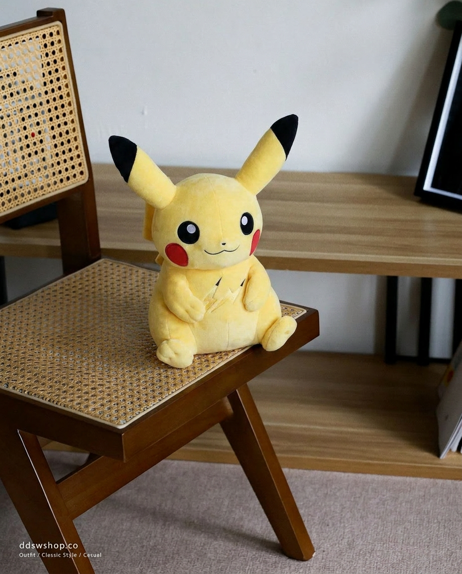 "代購" Pokemon x Fragment 聯名 大隻玩偶
