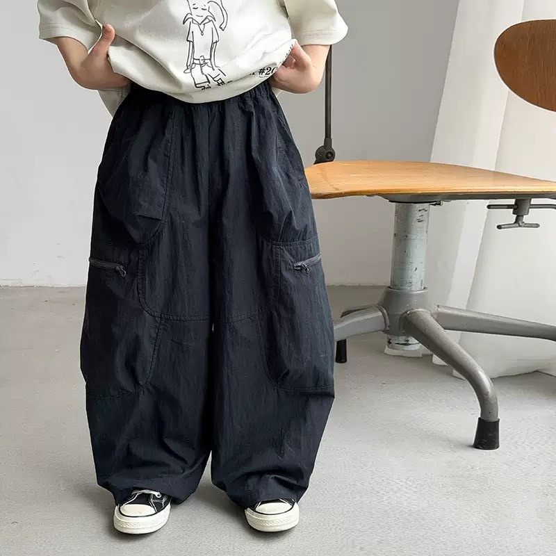 休閒帥氣滑板長褲