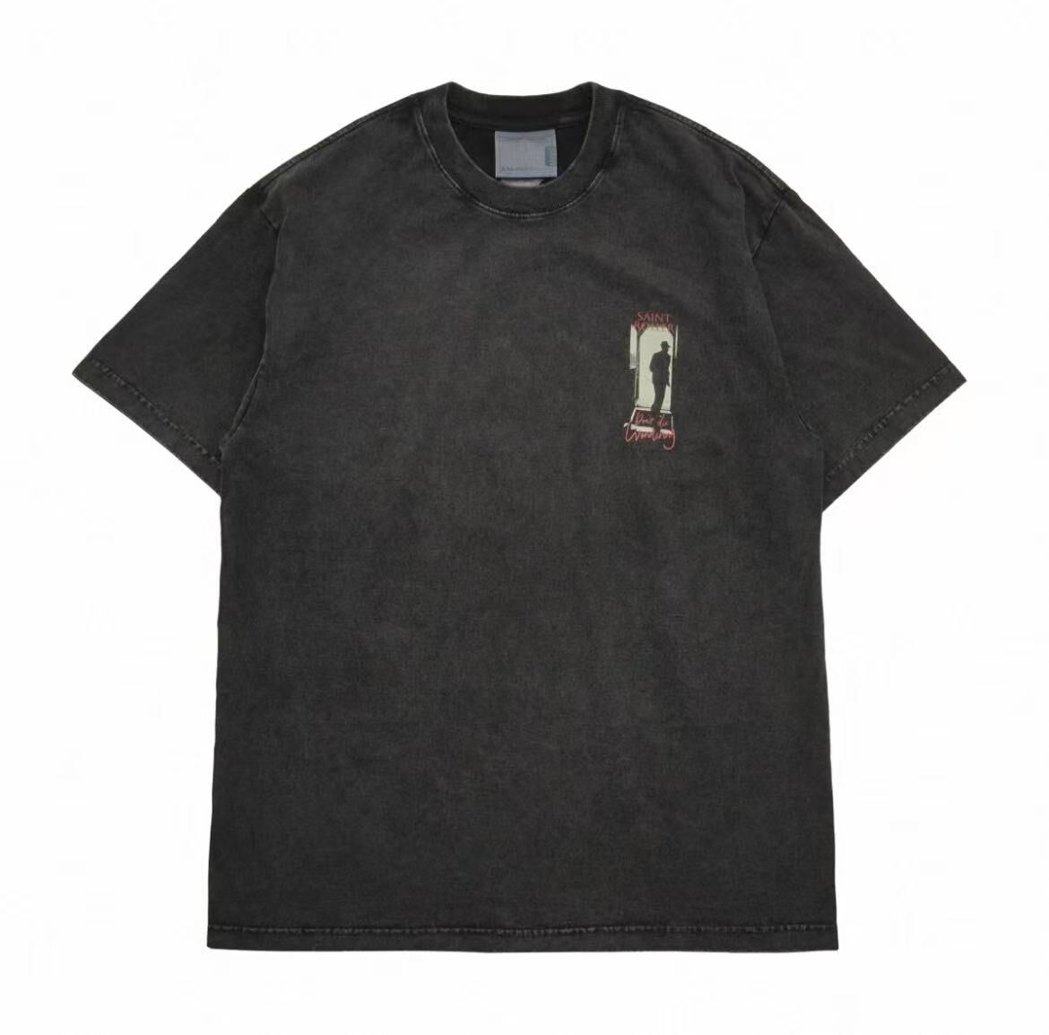 ST. ROLLER TEE SRTE82601001 BLACK