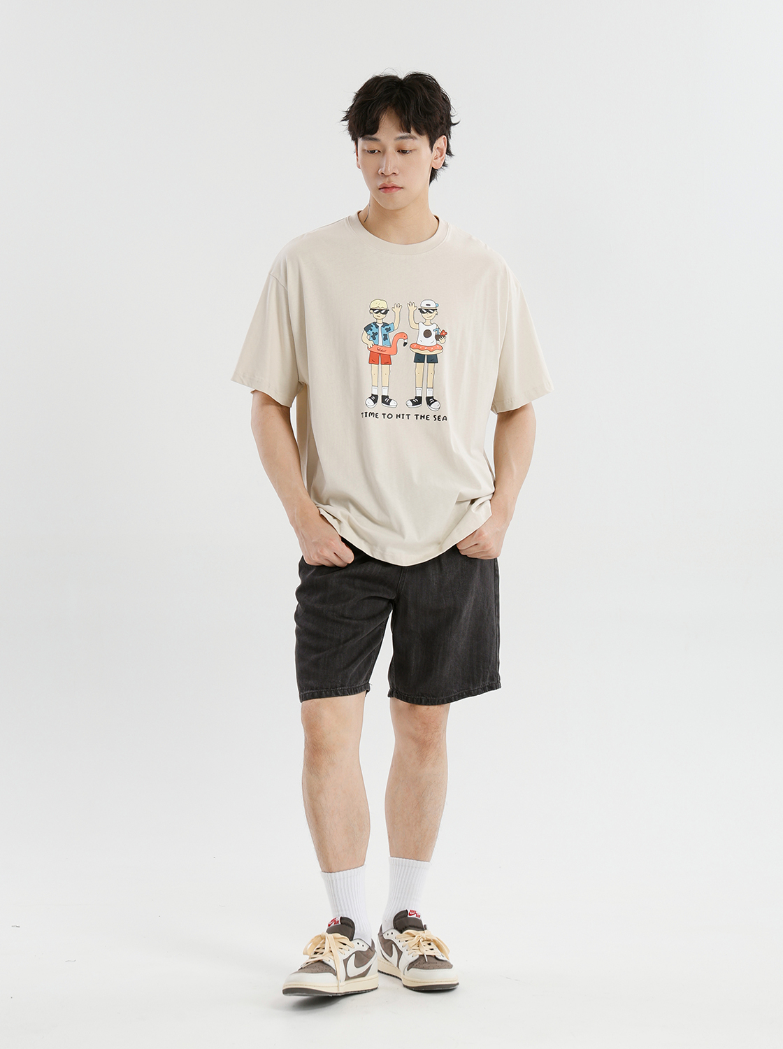【3件999】【期間限定】一起去海邊渡假TEE