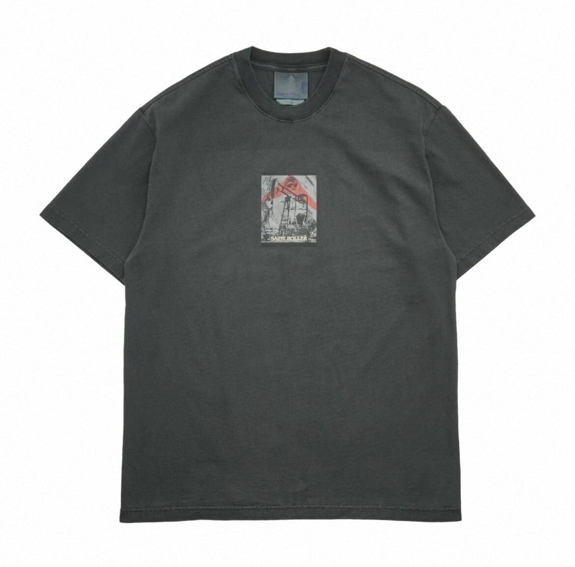 ST. ROLLER TEE SRTE82601003 BLACK