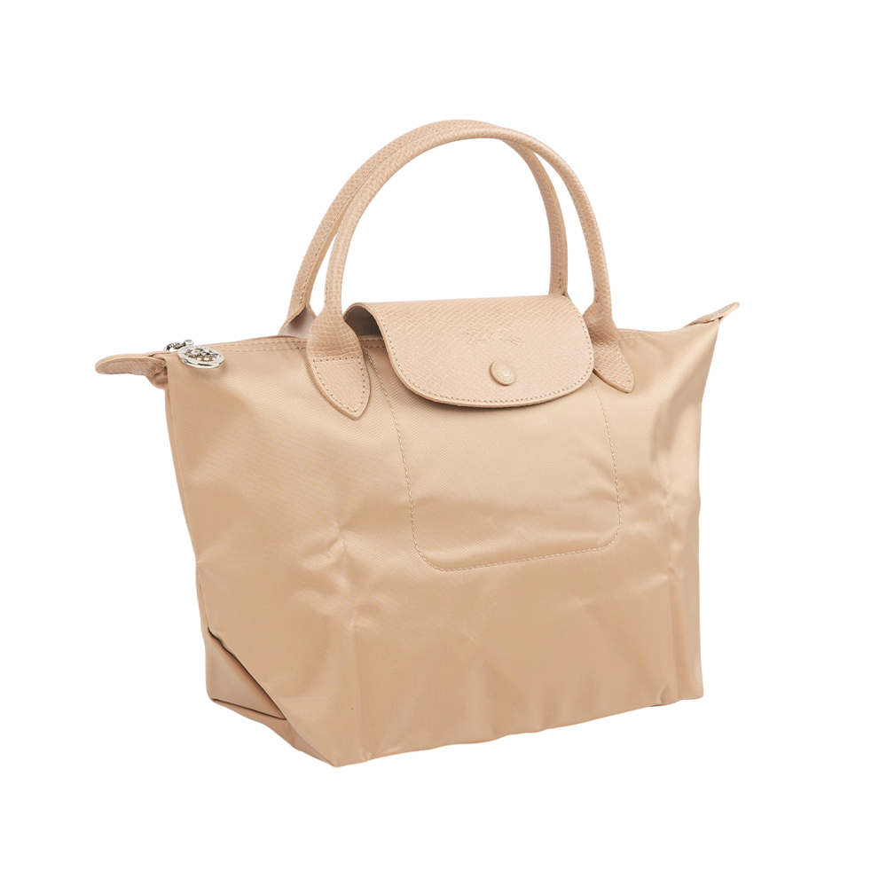 【Longchamp】S號短把Le Pliage One 摺疊水餃包(米色)