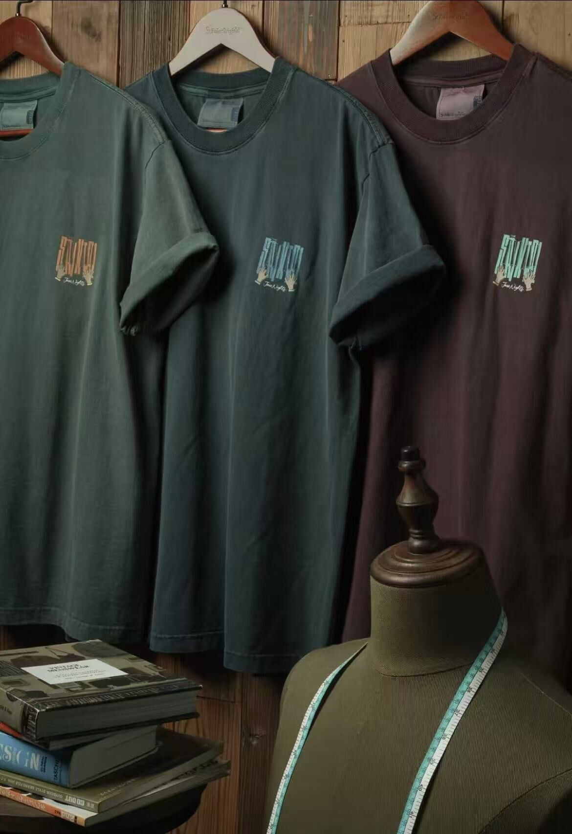 ST. ROLLER TEE SRTE82601004 BROWN
