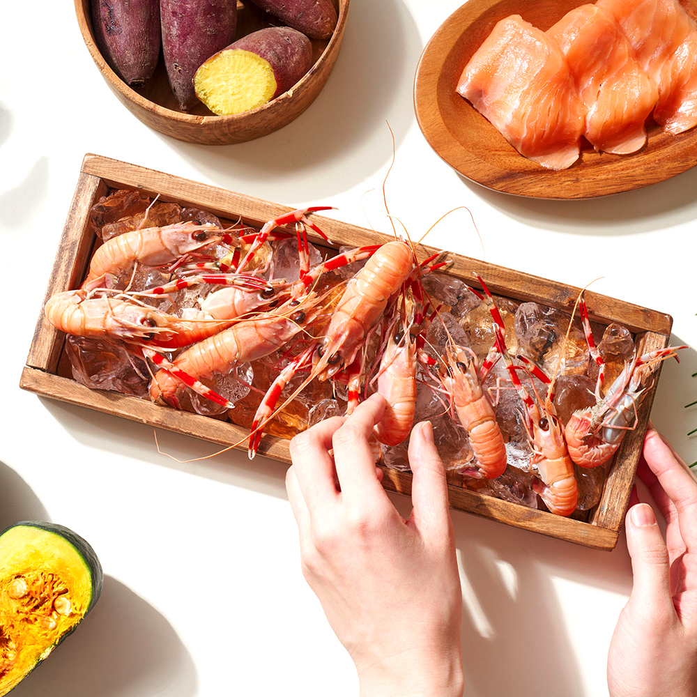 (Korea) FromHalla Jeju Pet Puree - Red Banded Lobster & Salmon Fillet (Skin & Coat Care) 9g x 10 Sticks