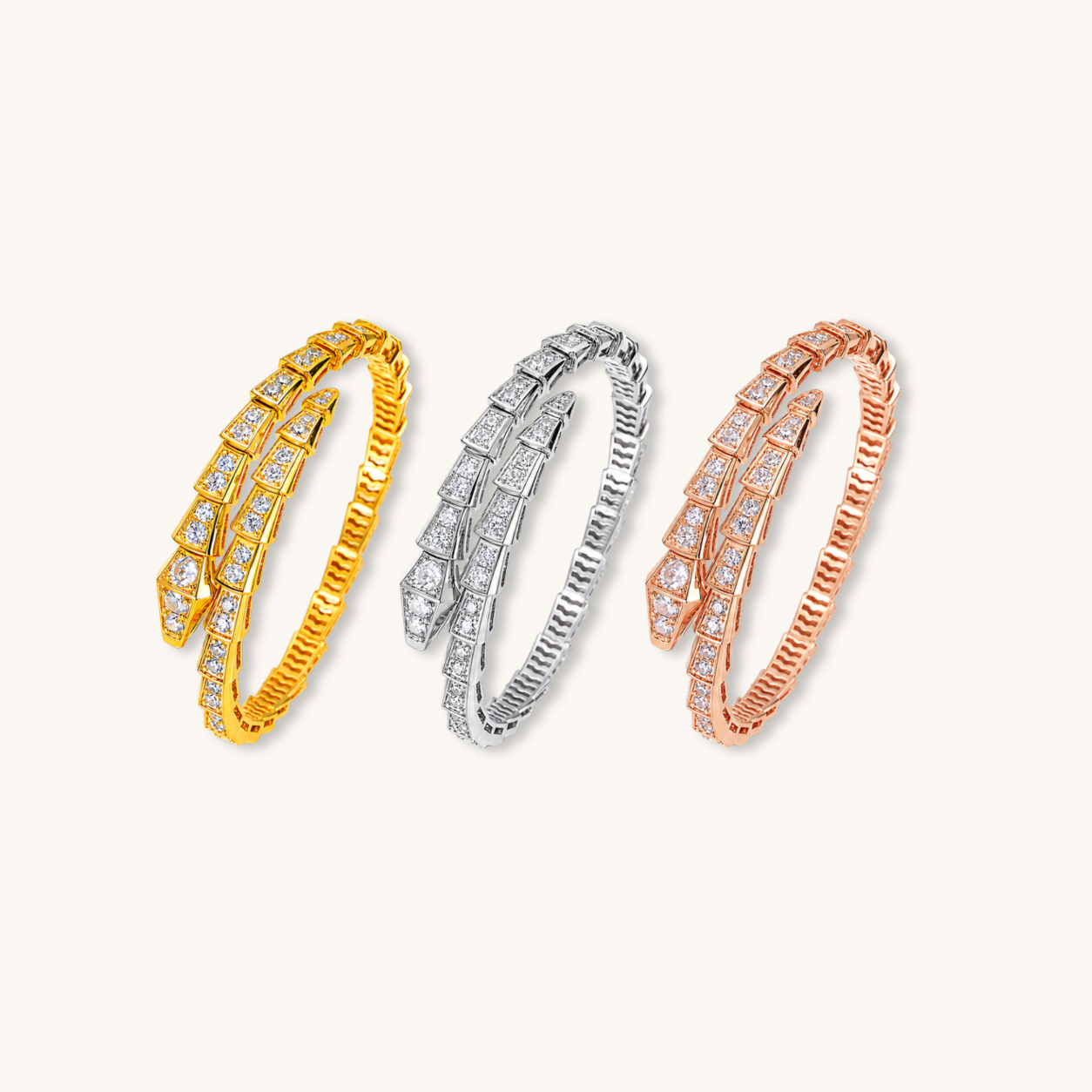 Bvl Moissanite Bangle（Preorder）
