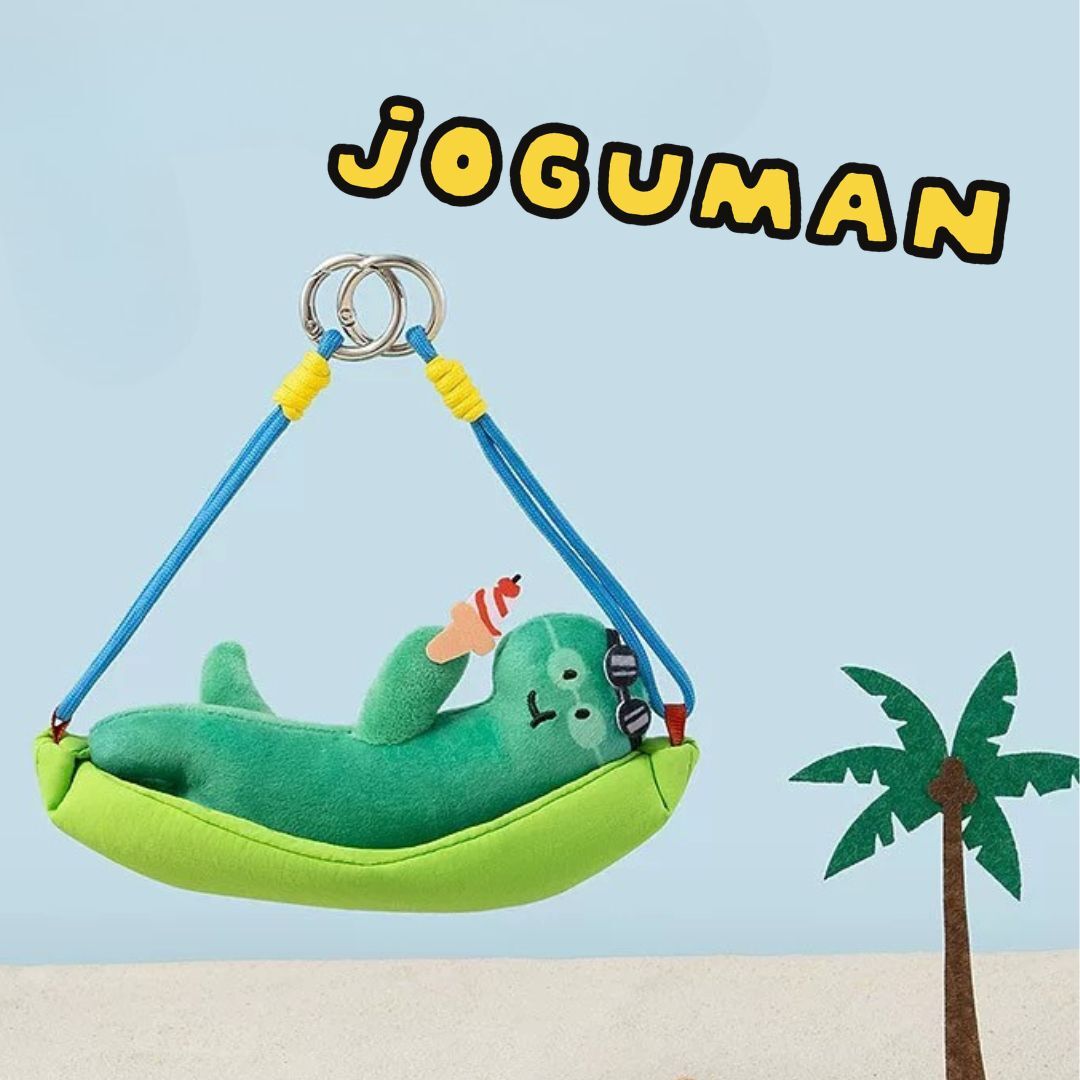 JOGUMAN 療癒系恐龍 吊床毛絨掛件 鎖匙扣
