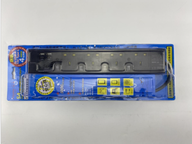 SUPER YY-4USB/6B" 4位排蘇拖板 (Black)