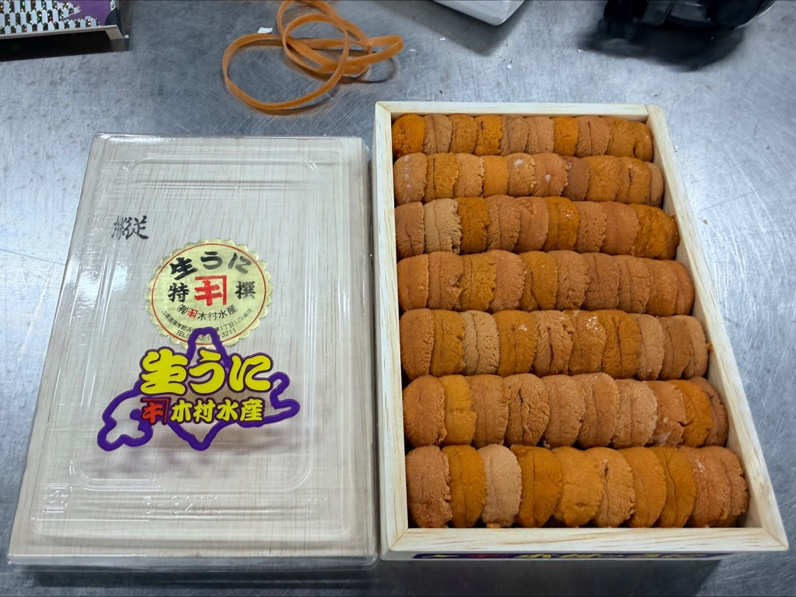 木村水產  A  Grade 馬糞海膽 直排 250克