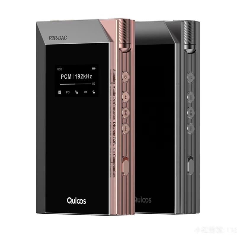 Quloos - MUB5 旗艦便攜解碼耳擴 | R2R架構 | USB, RCA同軸, 3.5光纖, LINE 輸入 | LDAC藍牙接收