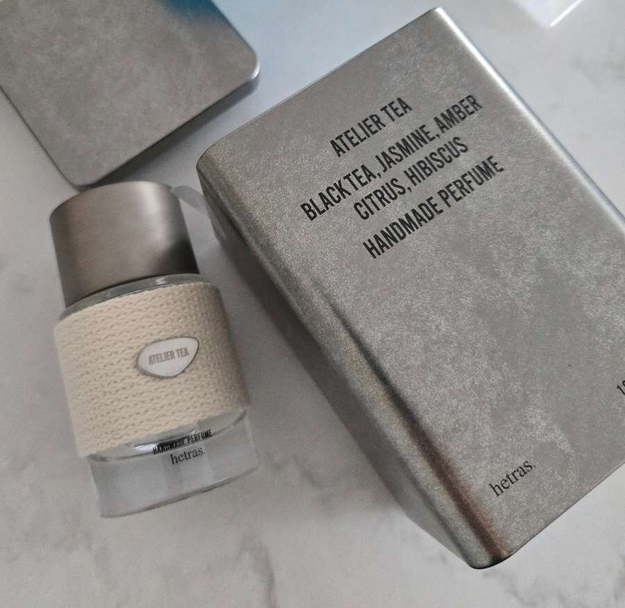 韓國製最新Hetras鐵盒手工香水50ml