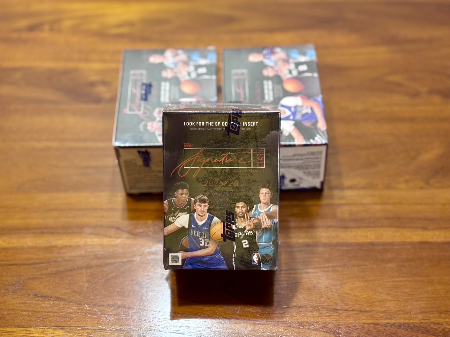 2025-26 Topps Signature Class Basketball Vlaue Box 球員卡 卡盒