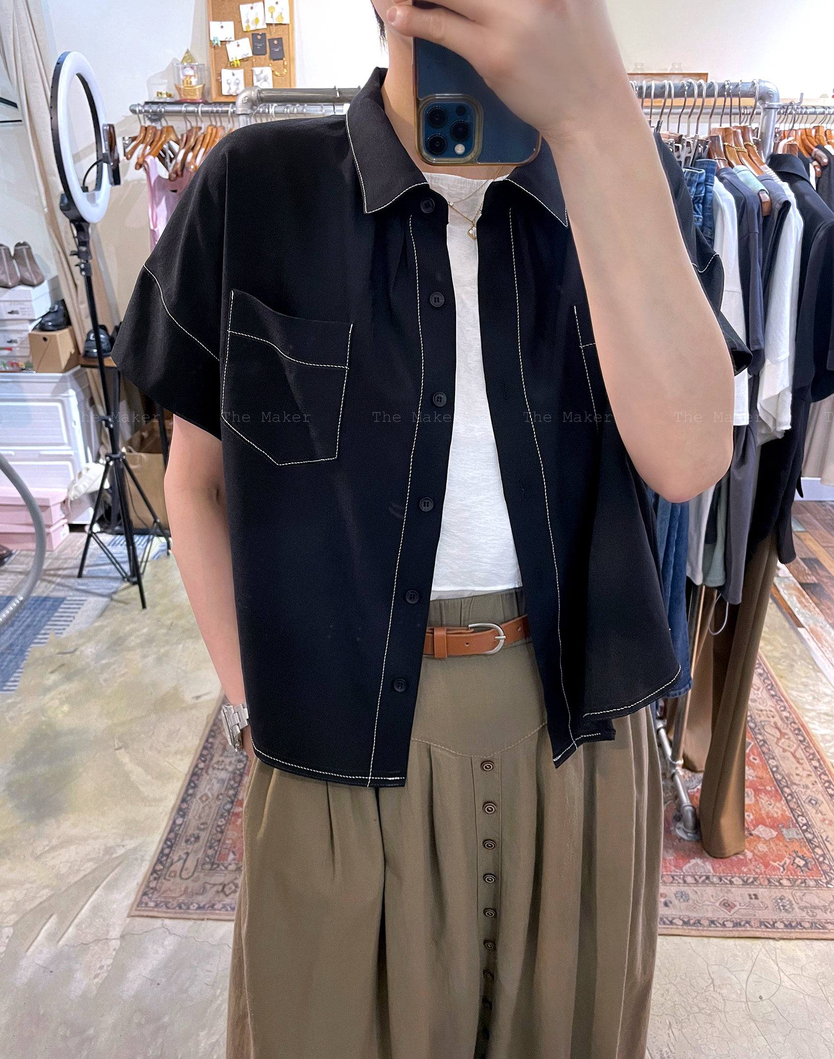 🧵 型格Stitching恤衫🧵