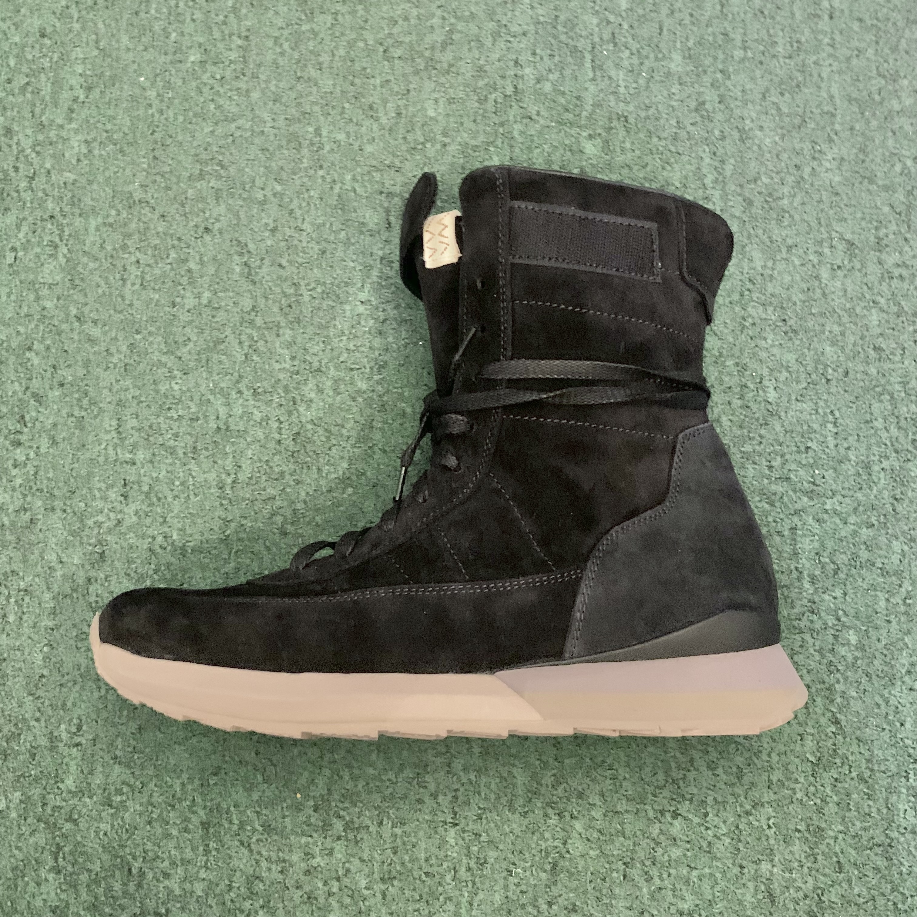 VISVIM DAYTONA HI - BLACK SIZE 9