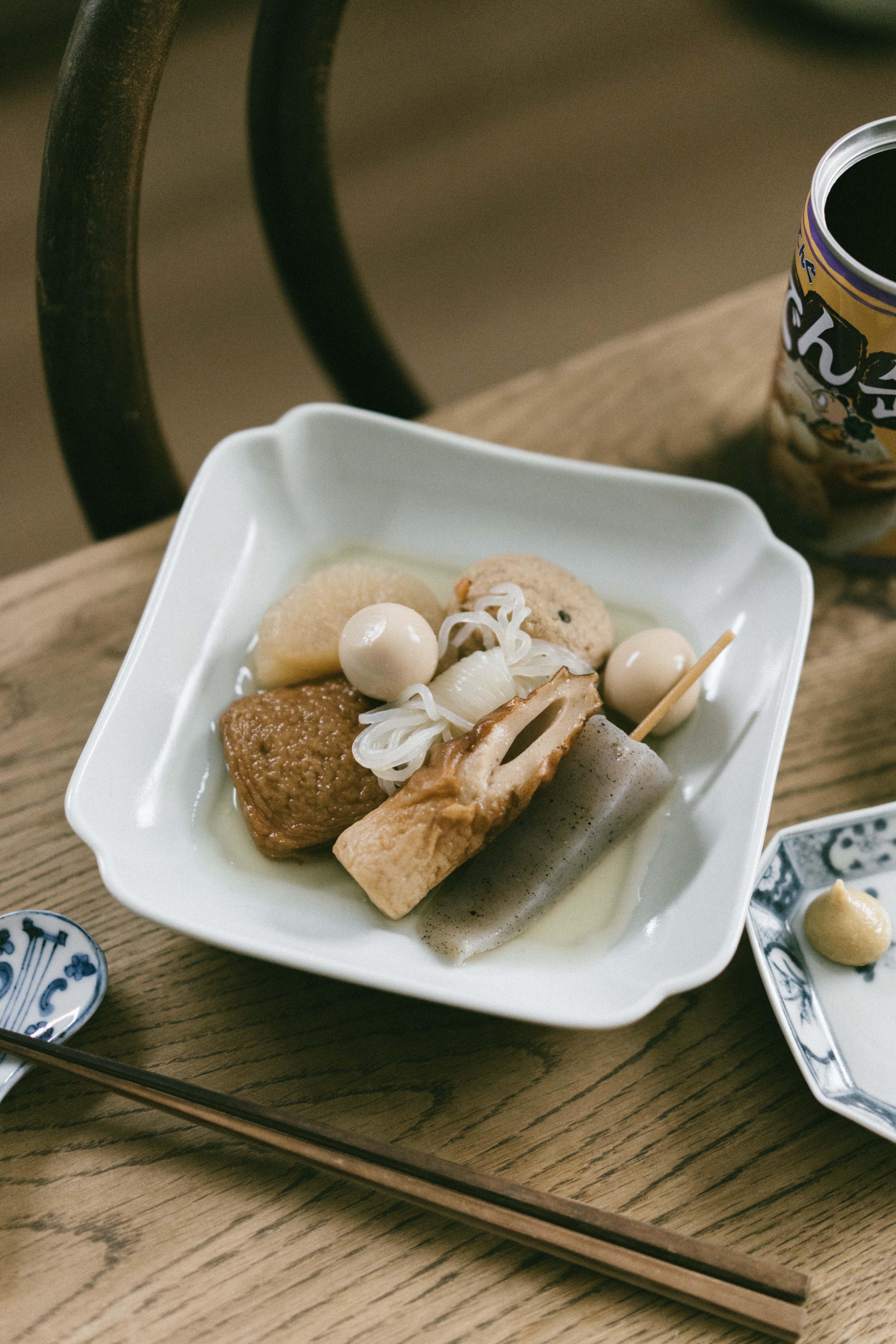天狗製菓 關東煮罐頭 （內含七種經典日式關東煮）