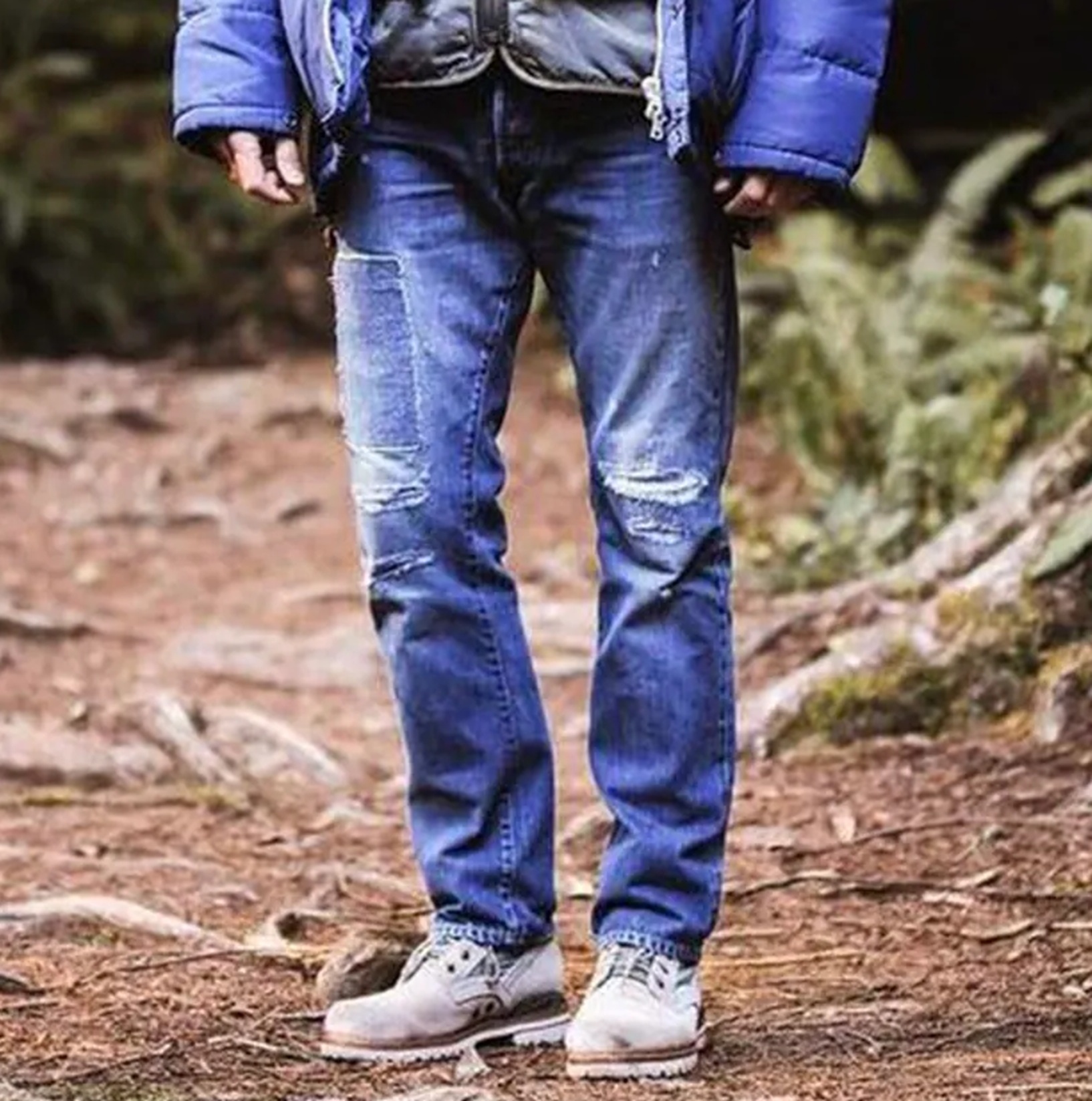 LAST SALE: VISVIM SOCIAL SCULPTURE 10 DAMAGED-14 JEANS - PRE ORDER ITEM (預訂中)