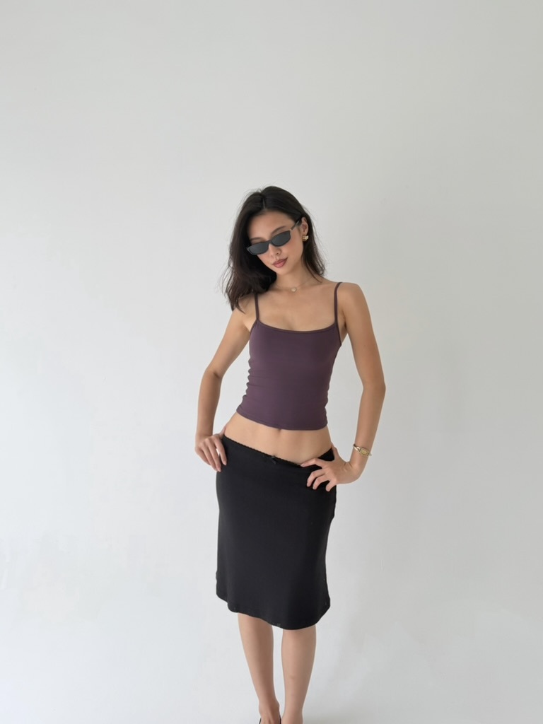 Casting Room Tank Top - Dusty Plum