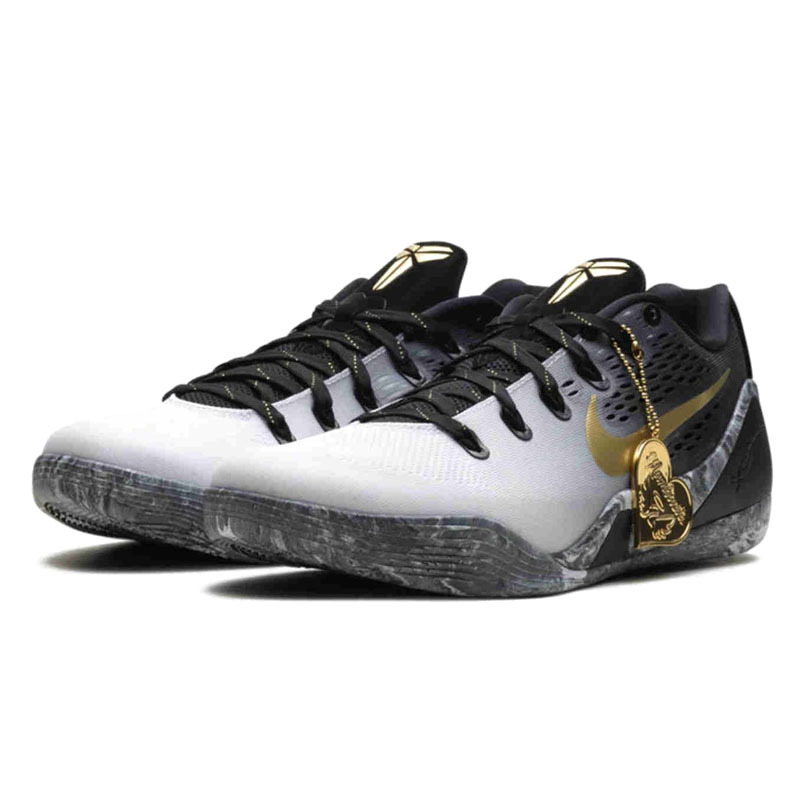 （海外連線代購) NIKE KOBE 9 EM 'Mambacita' 黑白曼巴 科比9 GIGI 實戰 籃球鞋【FZ7333-002】KOBE9