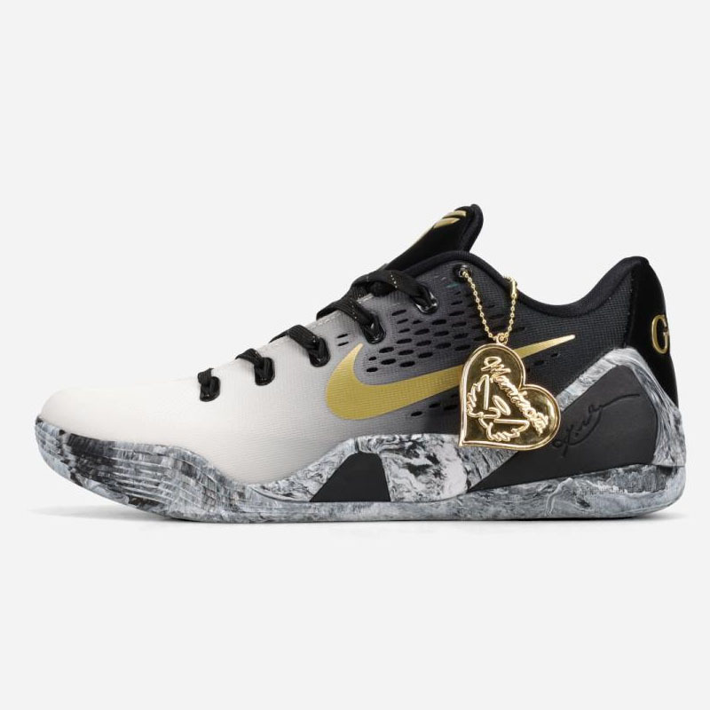 （海外連線代購) NIKE KOBE 9 EM 'Mambacita' 黑白曼巴 科比9 GIGI 實戰 籃球鞋【FZ7333-002】KOBE9