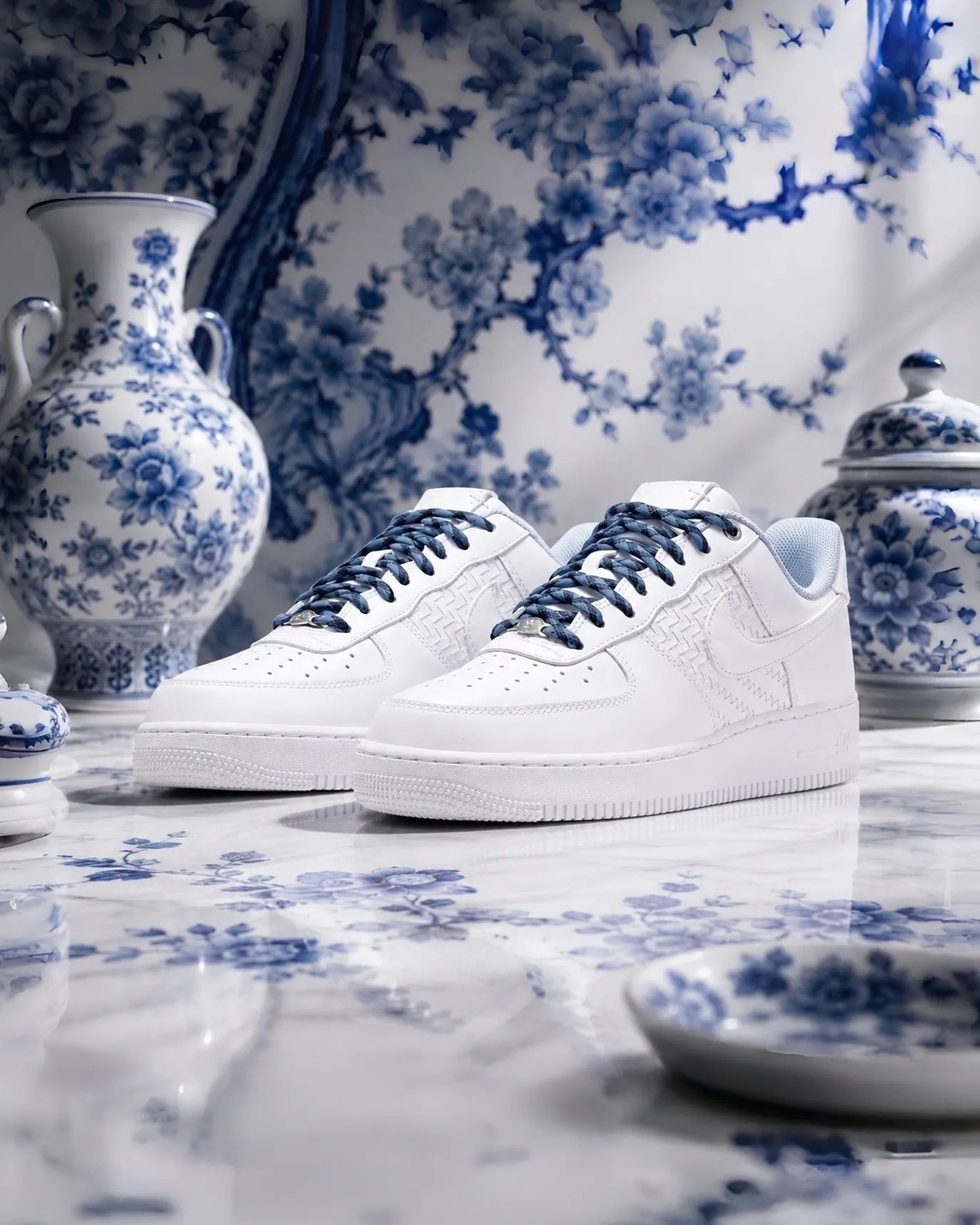 【Luxury】Nike Air Force 1 青花瓷 白藍 淺藍 IW1892-111
