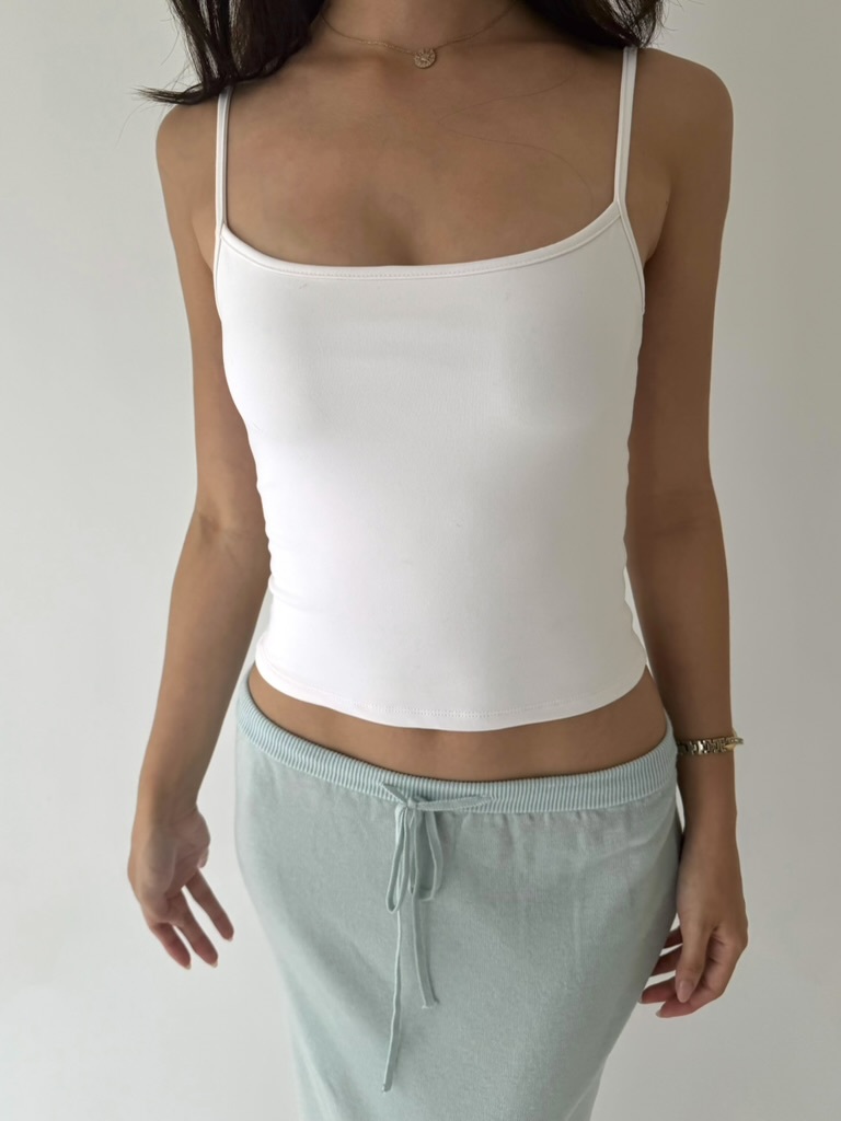 Casting Room Tank Top - Clean White