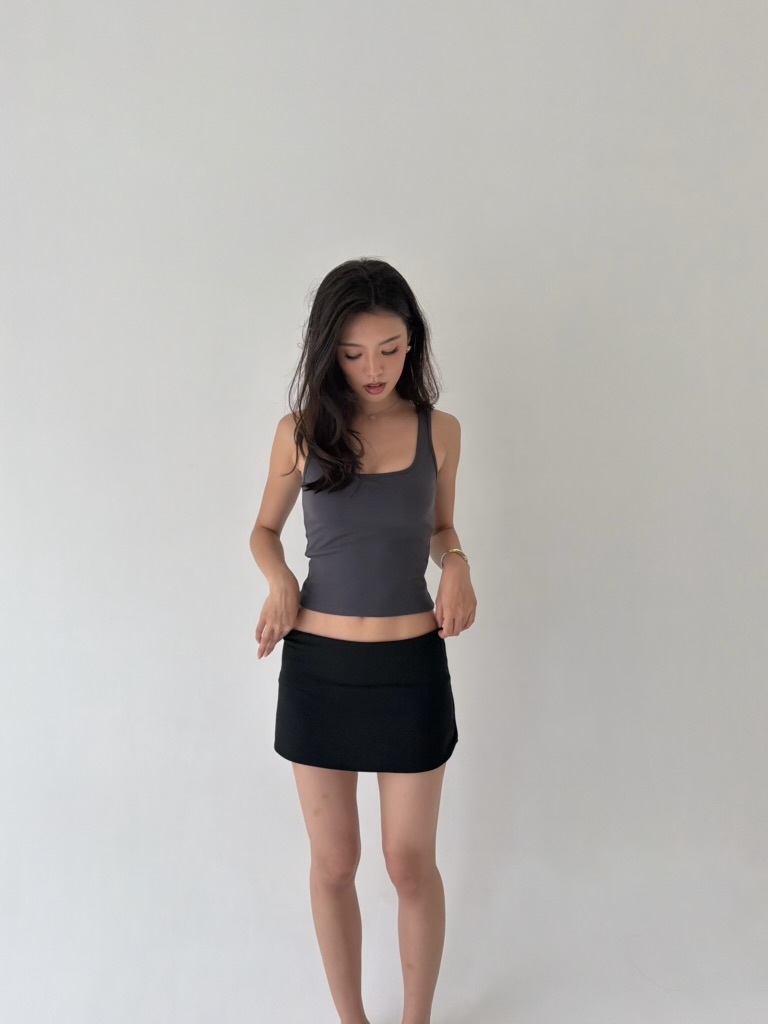 Of Her Making Tank - Stone Slate