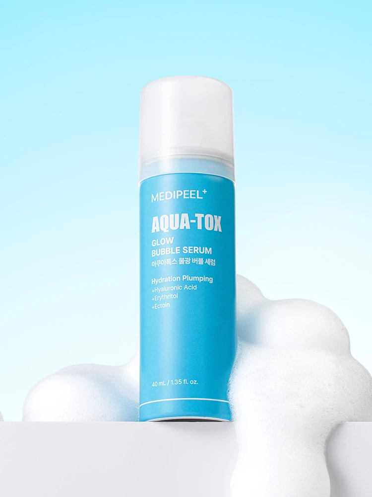 MEDIPEEL 爆水玻尿酸極光水光泡泡精華液 40ml