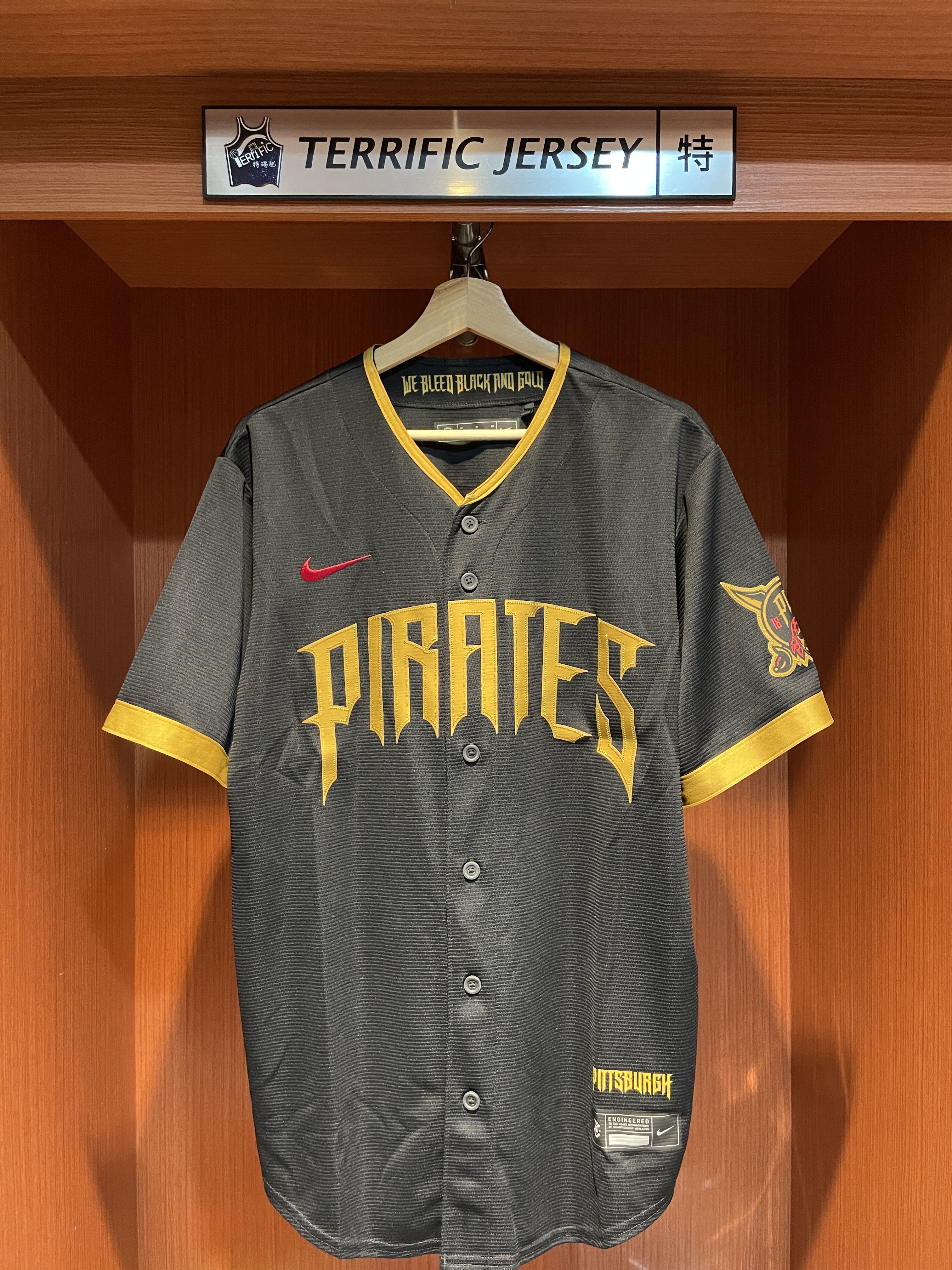 MLB球衣 Konnor Griffin 匹茲堡海盜城市 2026 City Nike Stadium Player Name Jersey 球迷版 熱轉印 全新
