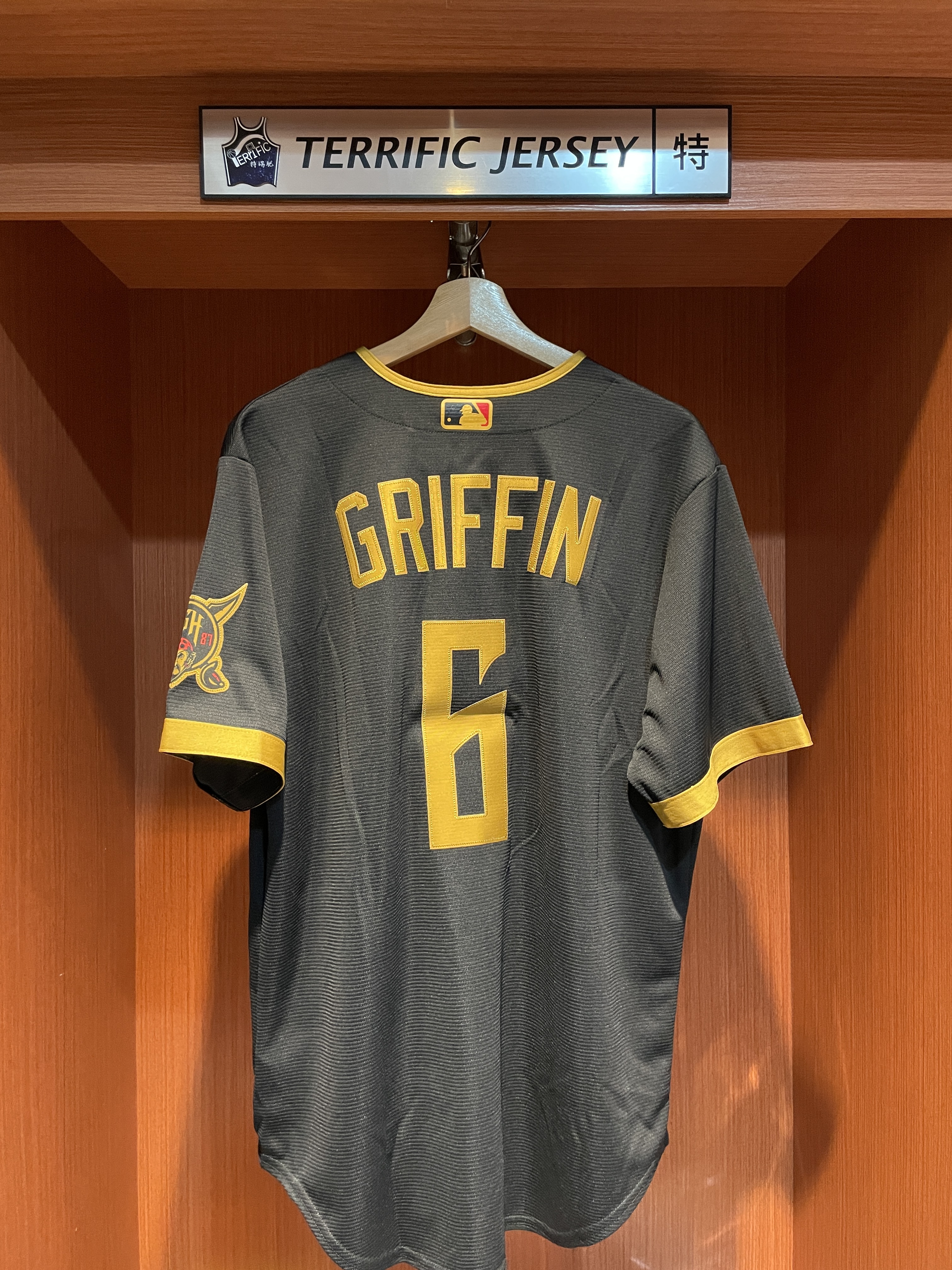 MLB球衣 Konnor Griffin 匹茲堡海盜城市 2026 City Nike Stadium Player Name Jersey 球迷版 熱轉印 全新