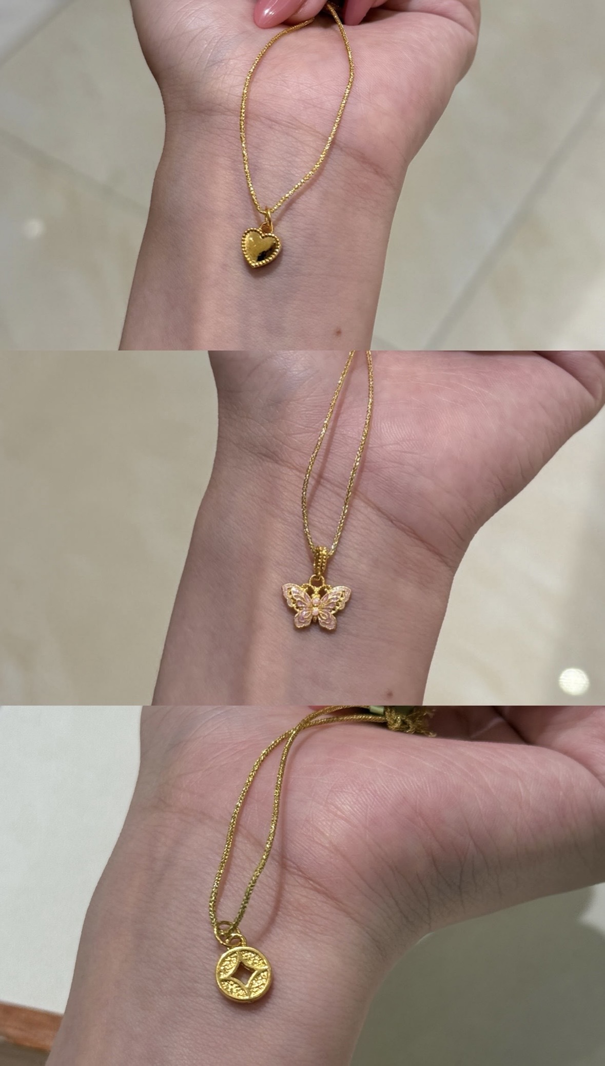 9999黄金吊墜26💛 (預訂貨品)