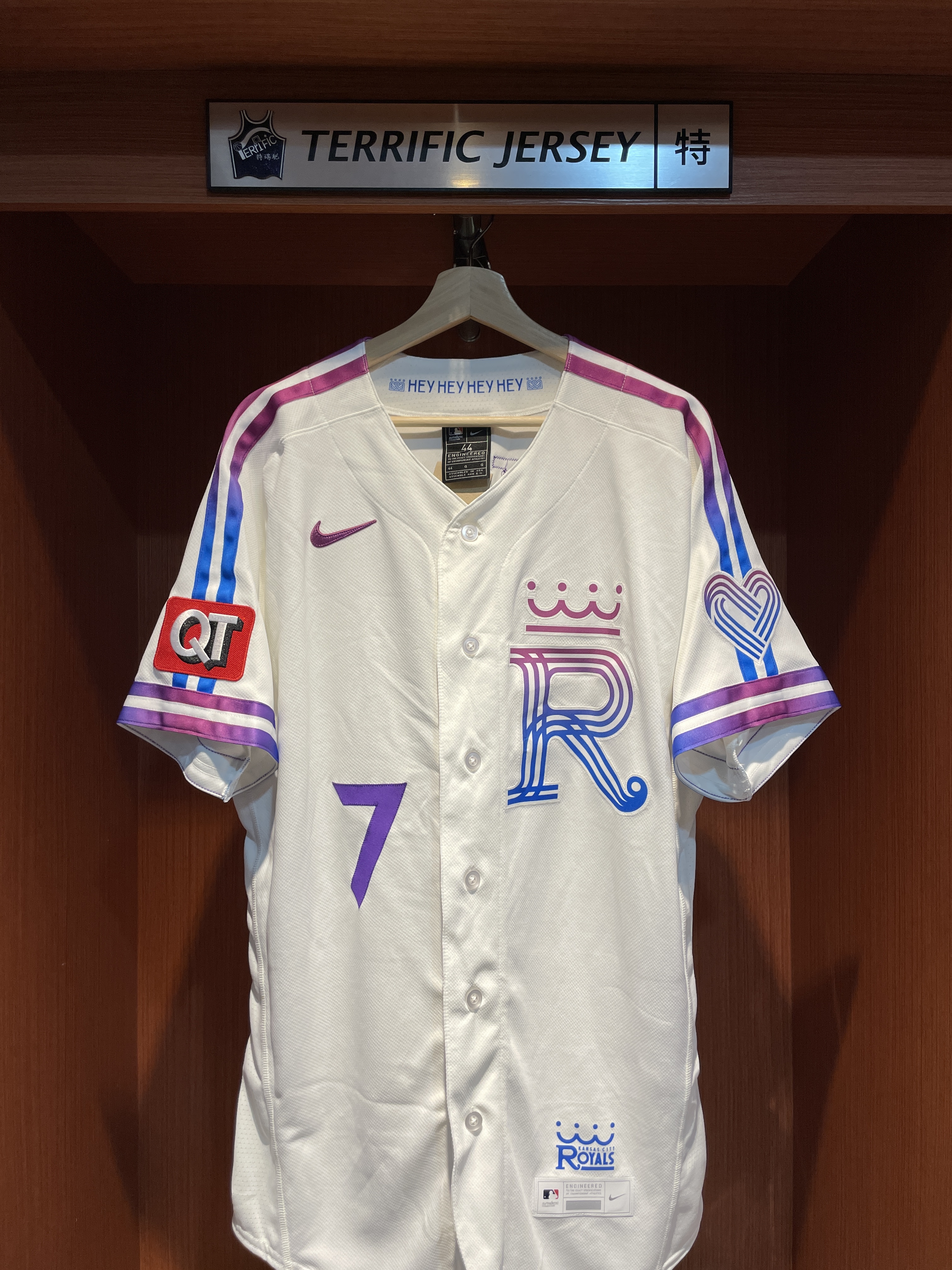 MLB球衣 Bobby Witt Jr. 堪薩斯市皇家城市 2026 City Nike Authentic Jersey 球員版 電繡 含贊助商標 全新
