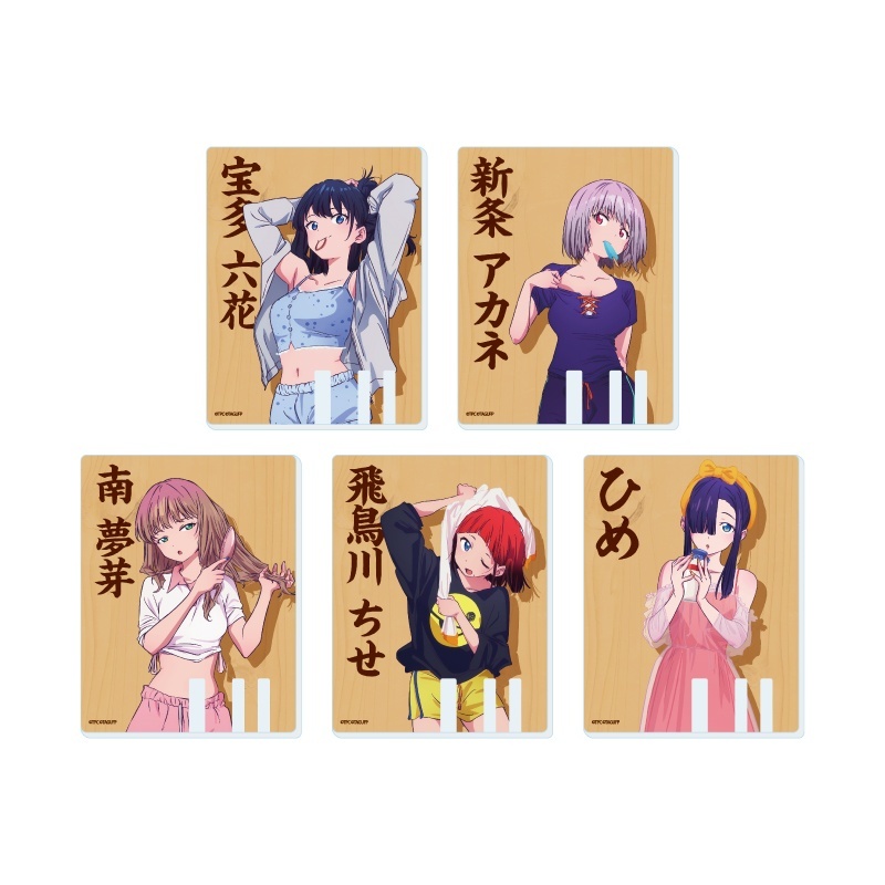 A3 GRIDMAN UNIVERSE Acrylic Collection Card 27 After Bath Ver. (5 Pieces Per Box)